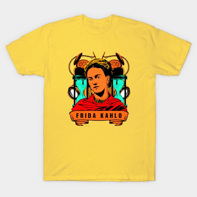 FRIDA KAHLO T-Shirt by theanomalius_merch